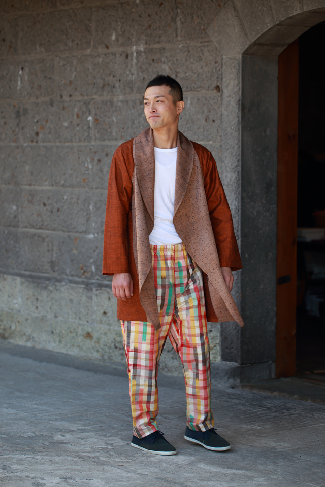 haori.j men’s コーディネート